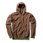 Striped Cobra Hood Oxblood/Army